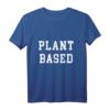 Pflanzenbasiertes veganes vegetarisches Athletengeschenk auf T-Shirt  Nachhaltiges Sportshirt für vegane und vegetarische Sportler