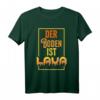 Der Boden Ist Lava Parkour T-Shirt - Lustiges Geschenk für Free Runner & Parkour Athleten, Jungen & Mädchen