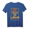 Der Boden Ist Lava Parkour T-Shirt - Lustiges Geschenk für Free Runner & Parkour Athleten, Jungen & Mädchen