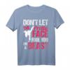 Dont Let The Pretty Face Fool You Im Beast Karate Taekwondo T-Shirt  Lustiges Sport-Shirt für Frauen & Mädchen, Perfektes Geschenk für Turniere & Geburtstage