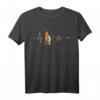 Herzschlag Basketball T-Shirt  Perfektes Geschenk für Basketballspieler, Fans & Trainer zu Weihnachten & Geburtstagsfeiern