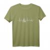 Herzschlag EKG Segeln T-Shirt für Segler, Wassersportler & Bootsliebhaber  Perfektes Geschenk für Skipper, Meer- und Wasserratten