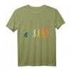 Geschenk für Tennisspieler Retro Evolution Tennis T-Shirt  Perfektes Weihnachts- und Geburtstagsgeschenk für Sportliebhaber und Tennistrainer