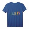 Geschenk für Tennisspieler Retro Evolution Tennis T-Shirt  Perfektes Weihnachts- und Geburtstagsgeschenk für Sportliebhaber und Tennistrainer