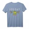 Leg Day Beintraining T-Shirt mit Krokodil - Lustiges Fitnessstudio Shirt für Kraftsportler & Bodybuilder als Geschenk