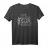 Stand Up Paddle T-Shirt - Eat.Sleep.SUP.Repeat für Wassersportler, SUP-Enthusiasten & Wassersportliebhaber