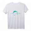 Pilot Herzschlag Paraglider EKG Geschenkidee - Perfektes T-Shirt für Paraglider, Extremsportler & Flugbegeisterte zu Weihnachten & Geburtstag