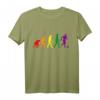 Fußballspieler Fußballer Geschenk Regenbogen Fußball T-Shirt - Perfektes Geschenk für Fans, Trainer & Kinder zu Weihnachten & Geburtstag