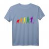 Fußballspieler Fußballer Geschenk Regenbogen Fußball T-Shirt - Perfektes Geschenk für Fans, Trainer & Kinder zu Weihnachten & Geburtstag