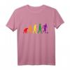 Fußballspieler Fußballer Geschenk Regenbogen Fußball T-Shirt - Perfektes Geschenk für Fans, Trainer & Kinder zu Weihnachten & Geburtstag