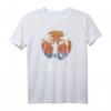 Herren SUP Shirt mit Sonnenuntergang und Palmen - Trendiges Stand Up Paddle T-Shirt für Wassersportler, Urlaub & Freizeit