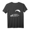 Paraglider Gleitschirmfliegen Evolution Paragliding T-Shirt  Perfektes Geschenk für Piloten, Extremsportler & Flugbegeisterte zu Weihnachten & Geburtstag
