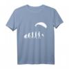 Paraglider Gleitschirmfliegen Evolution Paragliding T-Shirt  Perfektes Geschenk für Piloten, Extremsportler & Flugbegeisterte zu Weihnachten & Geburtstag