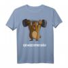 Gewichthebär - Lustiges Bär Gewichtheben Bodybuilding T-Shirt für Kraftsportler & Bodybuilder mit Humor