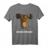 Gewichthebär - Lustiges Bär Gewichtheben Bodybuilding T-Shirt für Kraftsportler & Bodybuilder mit Humor
