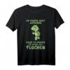Ich Werde Nicht Aufgeben Aber Die Ganze Zeit Fluchen Jogger T-Shirt  Witziges Motiv für Läufer, Marathon & Triathlon mit Schildkröten-Design