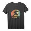 Vintage Karate Anzug Kampfsport Karate-Uniform Karateka T-Shirt  Perfektes Geschenk für Karateka & Kampfsportfans