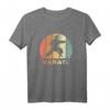 Vintage Karate Anzug Kampfsport Karate-Uniform Karateka T-Shirt  Perfektes Geschenk für Karateka & Kampfsportfans