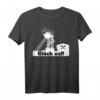 Glück auf! Bergbau mit Förderturm Silhouette T-Shirt  Fanartikel für Ruhrgebiet, Bergleute & Bergbau-Fans, ideale Geschenkidee
