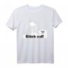 Glück auf! Bergbau mit Förderturm Silhouette T-Shirt  Fanartikel für Ruhrgebiet, Bergleute & Bergbau-Fans, ideale Geschenkidee