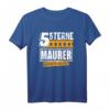 5 Sterne Maurer Beruf Sprüche T-Shirt - Lustiges Geschenk für bestandene Ausbildung, Meisterschule & Geburtstage für Maurer, Ehemann, Sohn & Kollegen