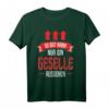 Geselle Ausbildung Gesellenprüfung T-Shirt - Klassisch geschnitten, doppelt genähter Saum, perfekt für den Abschluss und die Prüfung