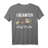 Beamter Faultier Verbeamtung auf Probe T-Shirt - Lustiges Outfit für Beamte und Beamtinnen zum Fest der Verbeamtung