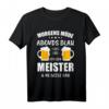Meister 2023 Geschenk T-Shirt  Bestanden Meisterprüfung, Witziges Handwerker Outfit für Elektriker, Maurer & Dachdecker