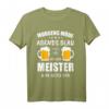 Meister 2023 Geschenk T-Shirt  Bestanden Meisterprüfung, Witziges Handwerker Outfit für Elektriker, Maurer & Dachdecker