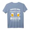 Meister 2023 Geschenk T-Shirt  Bestanden Meisterprüfung, Witziges Handwerker Outfit für Elektriker, Maurer & Dachdecker