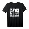 K9 Ausbildung Hundeführung Hund Hundeführer K-9 T-Shirt - Lustiges Geschenk für Hundeliebhaber, Polizei- und Hundestaffel-Fans zu Weihnachten