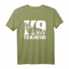 K9 Ausbildung Hundeführung Hund Hundeführer K-9 T-Shirt - Lustiges Geschenk für Hundeliebhaber, Polizei- und Hundestaffel-Fans zu Weihnachten