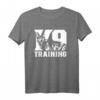 K9 Ausbildung Hundeführung Hund Hundeführer K-9 T-Shirt - Lustiges Geschenk für Hundeliebhaber, Polizei- und Hundestaffel-Fans zu Weihnachten