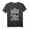 Busfahrer / Kraftfahrer T-Shirt mit Spruch 'Mir laufen viele Frauen hinterher'  Lustiges Geschenk für Berufskraftfahrer, Busfahrer & Kollegen