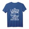 Busfahrer / Kraftfahrer T-Shirt mit Spruch 'Mir laufen viele Frauen hinterher'  Lustiges Geschenk für Berufskraftfahrer, Busfahrer & Kollegen