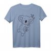 Kreatives Koala-Bär Mal-T-Shirt für Kinder - Ausmalbares DIY Outfit für Geburtstag, Weihnachten & Bastelspaß