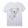 Kreatives Koala-Bär Mal-T-Shirt für Kinder - Ausmalbares DIY Outfit für Geburtstag, Weihnachten & Bastelspaß