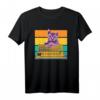 Synthesizer Cat Vintage Analog Synth Retro Studio T-Shirt  Perfektes Geschenk für Elektronik-Musiker & Rave-Fans
