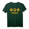Australien Backpacker Urlaub - Retro T-Shirt mit Känguru, Wombat & Kamel, Australien Flagge & Spruch 'Australia' als Geschenk für Abitur, Reise & Fernweh