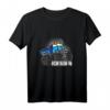 Kinder Geburtstag Shirt für Jungen  Ich bin 4 Jahre mit Monster Truck und Auto Design, perfektes Geschenk für kleine Auto-Fans
