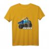Kinder Geburtstag Shirt für Jungen  Ich bin 4 Jahre mit Monster Truck und Auto Design, perfektes Geschenk für kleine Auto-Fans