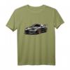 Porsche GT3 RS Grau Sportwagen Coupe 911 T-Shirt - Hochwertiges Design für Auto- und Porsche Fans