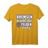 Bremsen macht die felgen Dreckig - Lustiges Auto Tuning T-Shirt für Mechaniker, KFZ-Mechatroniker & Auto Liebhaber