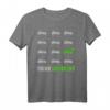 Think Different Elektroauto T-Shirt mit Klimaschutz-Spruch  Geschenkidee für E-Auto und Plug-In Hybrid Fahrer zu Weihnachten oder Geburtstag