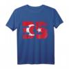 Izmir 35 Memleket Türkische Fahne T-Shirt  Perfekte Geschenkidee für Izmir-Liebhaber, Geburtstag & Bayram