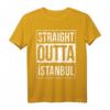 STRAIGHT OUTTA Istanbul 34 Memleket Türkei Geschenkidee T-Shirt  Perfekt für Istanbul-Fans & Heimatliebe