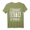STRAIGHT OUTTA Istanbul 34 Memleket Türkei Geschenkidee T-Shirt  Perfekt für Istanbul-Fans & Heimatliebe