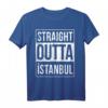 STRAIGHT OUTTA Istanbul 34 Memleket Türkei Geschenkidee T-Shirt  Perfekt für Istanbul-Fans & Heimatliebe