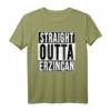 STRAIGHT OUTTA Erzincan 24 Memleket Türkei Geschenkidee T-Shirt  Perfekt für Heimatliebhaber und Freunde aus Erzincan