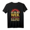 Ich bin hier weil du es schrott gemacht hast KFZ Mechaniker T-Shirt - Lustige Geschenkidee für Automechaniker & Schrauber